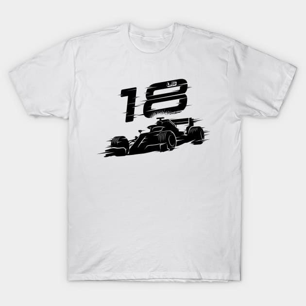 We Race On! 18 [Black] T-Shirt by DCLawrenceUK